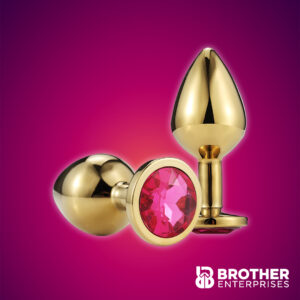 Brother Enterprises Golden Jewel Anal Butt Plug