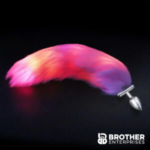 Brother Enterprises Stell Butt Plug with Fur Tail